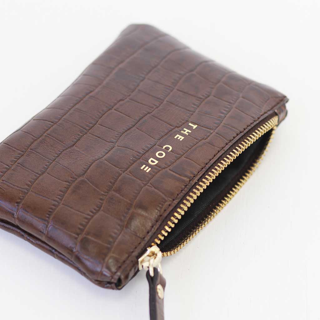 Monedero Siena chocolate
